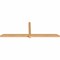 Ekena Millwork Eugene Smooth Timber Gable Bracket, Western Red Cedar, 96"W x 32"H x 3 1/2"D x 3 1/2"F, 8/12 Pitch GBW096X32X0404EUG00SWR - alternate 2